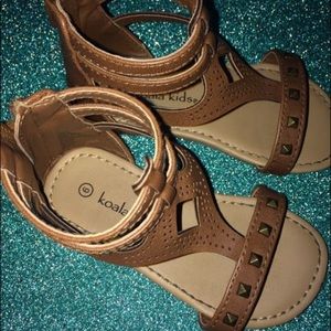 Back Zip Sandals